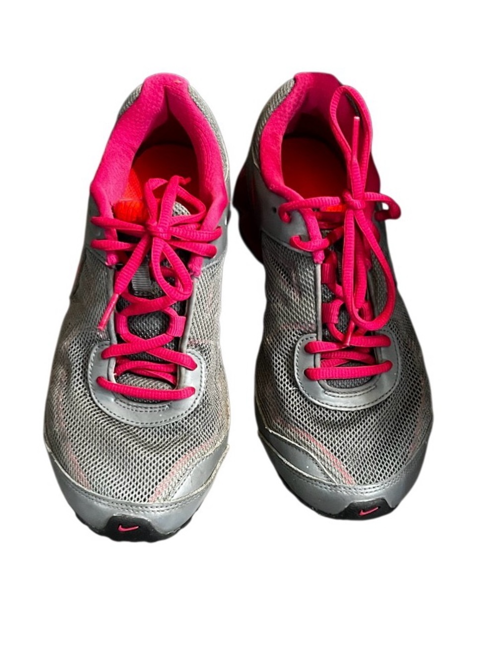 Nike Reax Running Shoes Gray Pink Women’s Sneakers Athletic Trainers - Picture 2 of 6